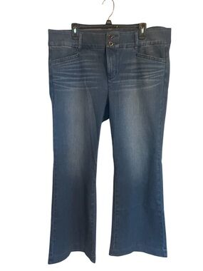 torrid Blue Flare Jeans - Flare Leg Stretch